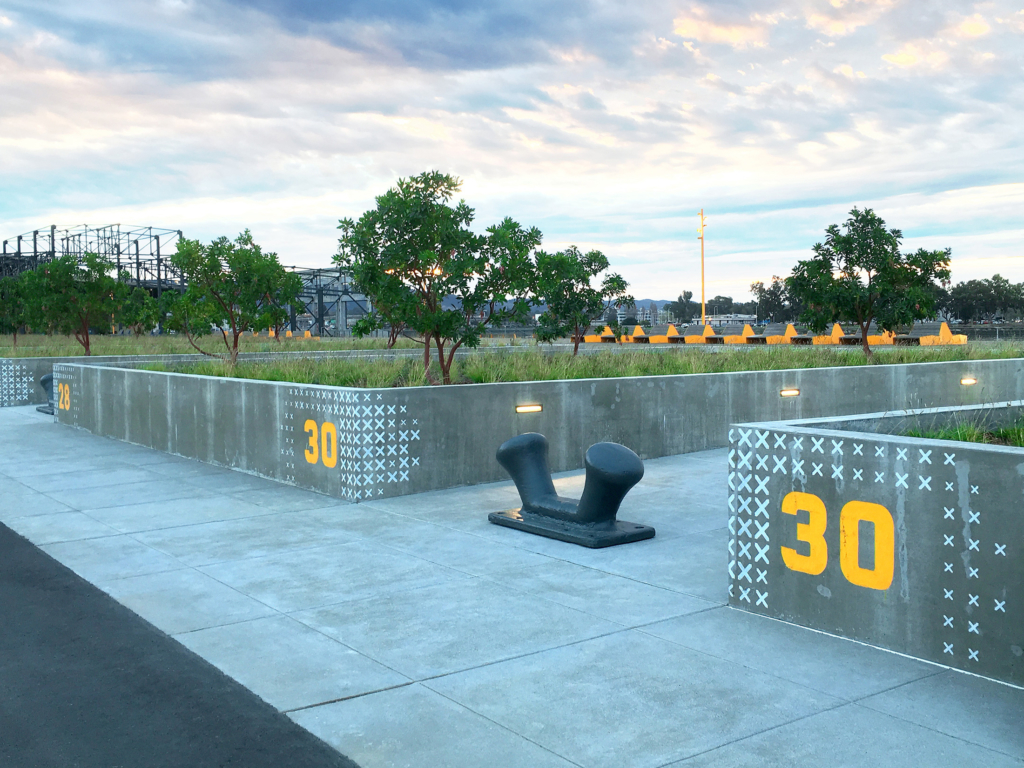 Transforming a waterfront, one painted 'x' at a time. - Volume Inc.